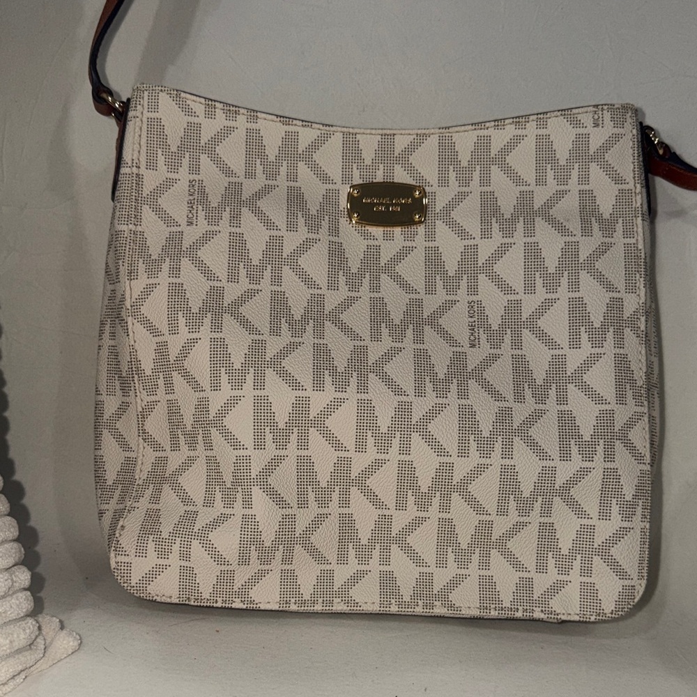 Michael Kors Monogram Shoulder Bag